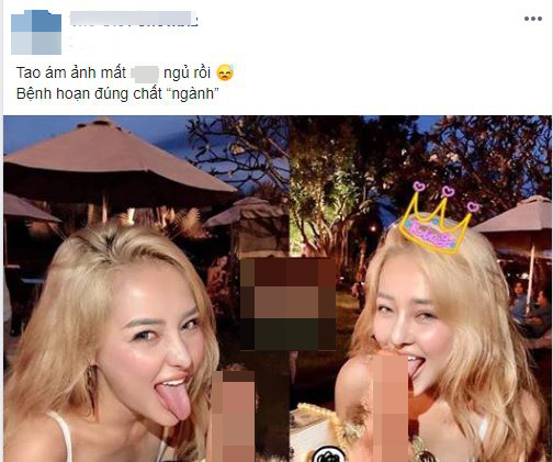 Hết scandal với Lương Bằng Quang, Ngân 98 tiếp tục gây phẫn nộ khi chụp ảnh dung tục ăn mừng ĐT Việt Nam thắng UAE - 2 Hết scandal với Lương Bằng Quang, Ngân 98 tiếp tục gây phẫn nộ khi chụp ảnh dung tục ăn mừng ĐT Việt Nam thắng UAE - 2
