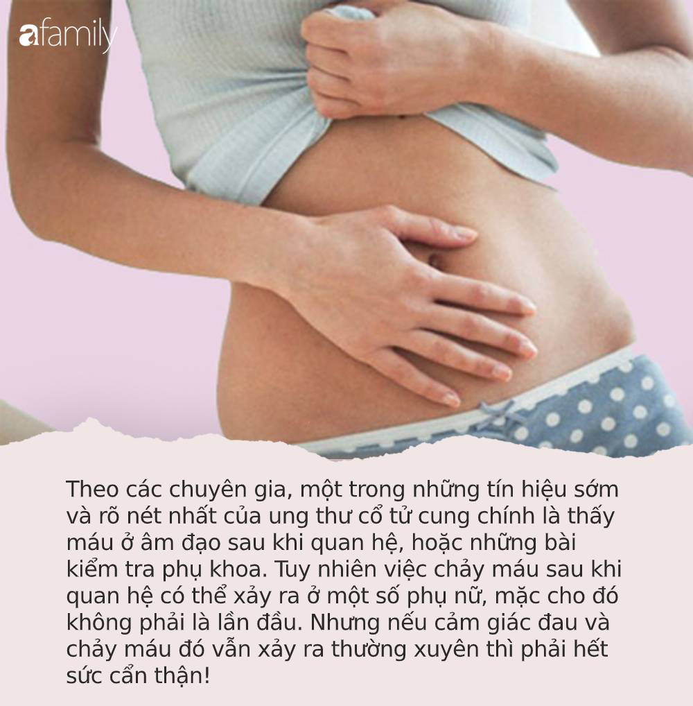 3 dấu hiệu mà cơ thể 'lên tiếng' trước khi bị ung thư cổ tử cung nhưng rất nhiều phụ nữ bỏ qua - 1 3 dấu hiệu mà cơ thể 'lên tiếng' trước khi bị ung thư cổ tử cung nhưng rất nhiều phụ nữ bỏ qua - 1