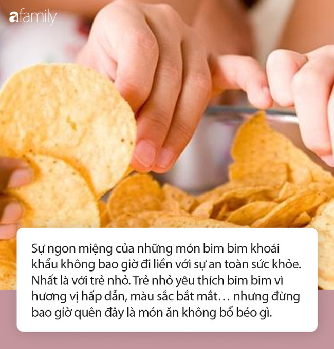 Bim bim và nguy cơ tẩm hóa chất, phụ gia không rõ nguồn gốc - 3 Bim bim và nguy cơ tẩm hóa chất, phụ gia không rõ nguồn gốc - 3