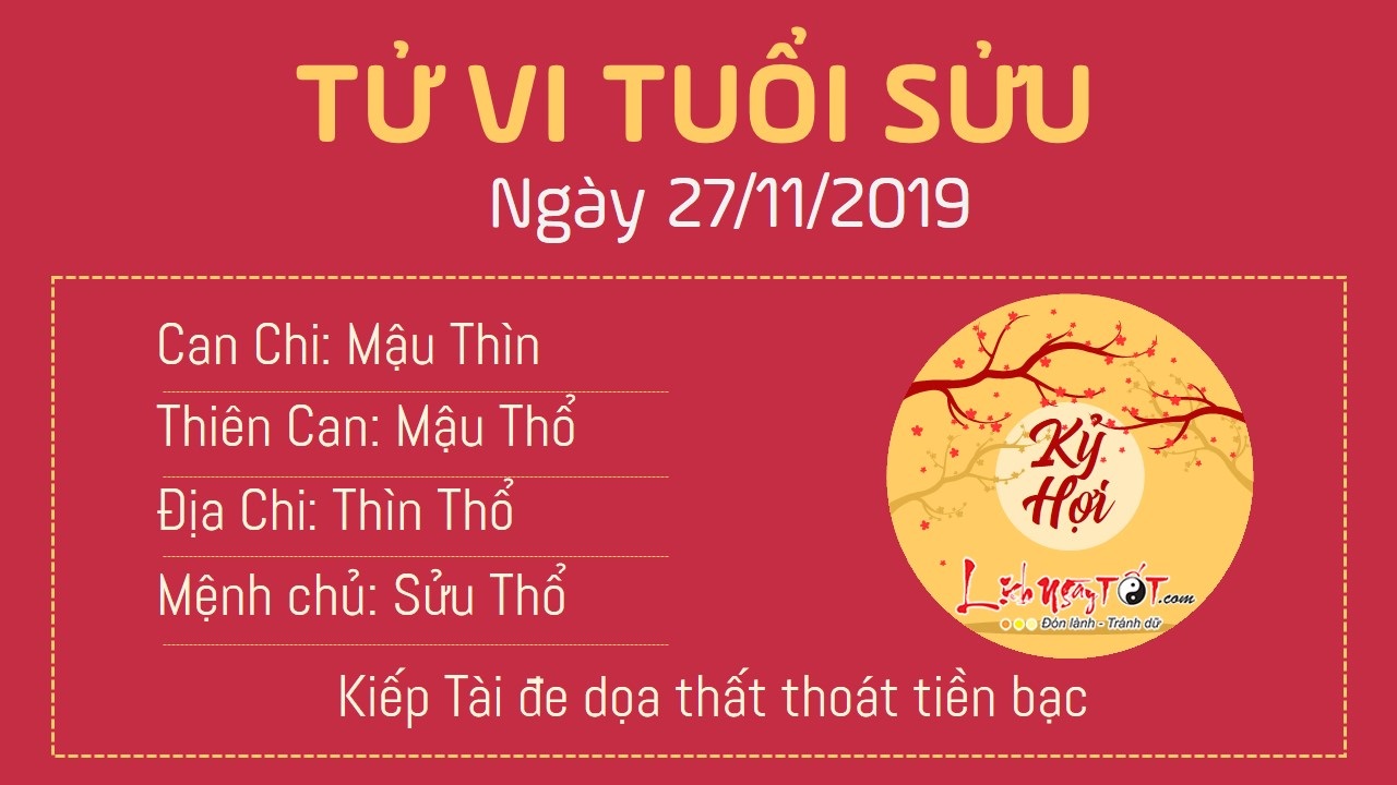Tử vi thứ 4 ngày 27/11/2019 của 12 con giáp: Hợi tiền bạc rủng rỉnh, Mùi hao của - 1 Tử vi thứ 4 ngày 27/11/2019 của 12 con giáp: Hợi tiền bạc rủng rỉnh, Mùi hao của - 1