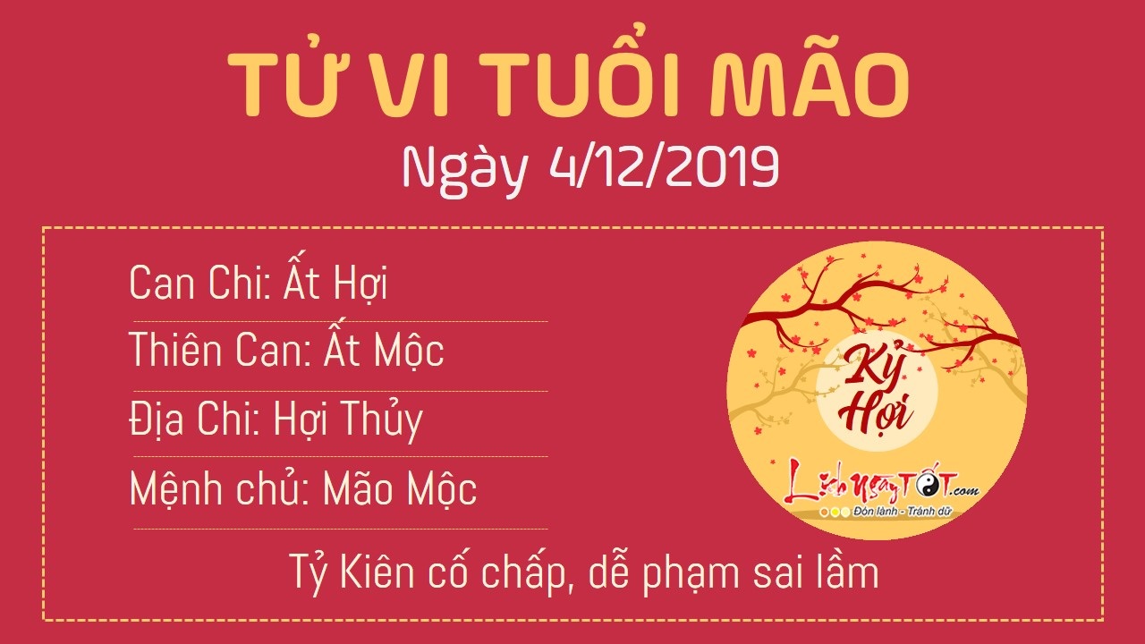 Tử vi thứ 4 ngày 04/12/2019 của 12 con giáp: Tý gặp may mắn, Dần khó kiếm tiền - 3 Tử vi thứ 4 ngày 04/12/2019 của 12 con giáp: Tý gặp may mắn, Dần khó kiếm tiền - 3