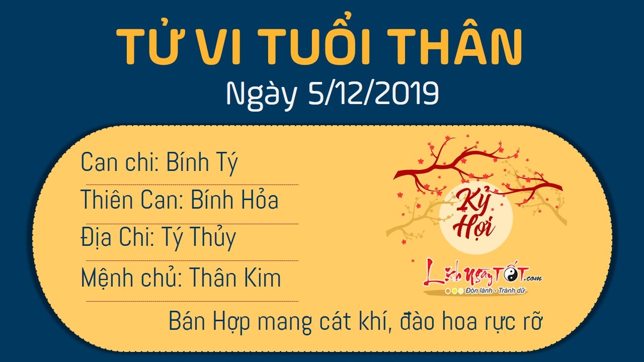 Tử vi thứ 5 ngày 05/12/2019 của 12 con giáp: Sửu được quý nhân che chở, Ngọ nóng nảy hỏng việc - 8 Tử vi thứ 5 ngày 05/12/2019 của 12 con giáp: Sửu được quý nhân che chở, Ngọ nóng nảy hỏng việc - 8