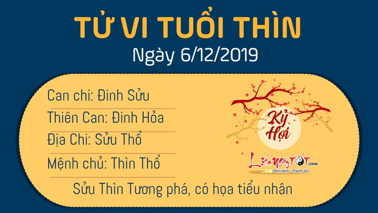 Tử vi thứ 6 ngày 06/12/2019 của 12 con giáp: Dần thăng tiến, Tý gặp họa tiểu nhân - 4 Tử vi thứ 6 ngày 06/12/2019 của 12 con giáp: Dần thăng tiến, Tý gặp họa tiểu nhân - 4