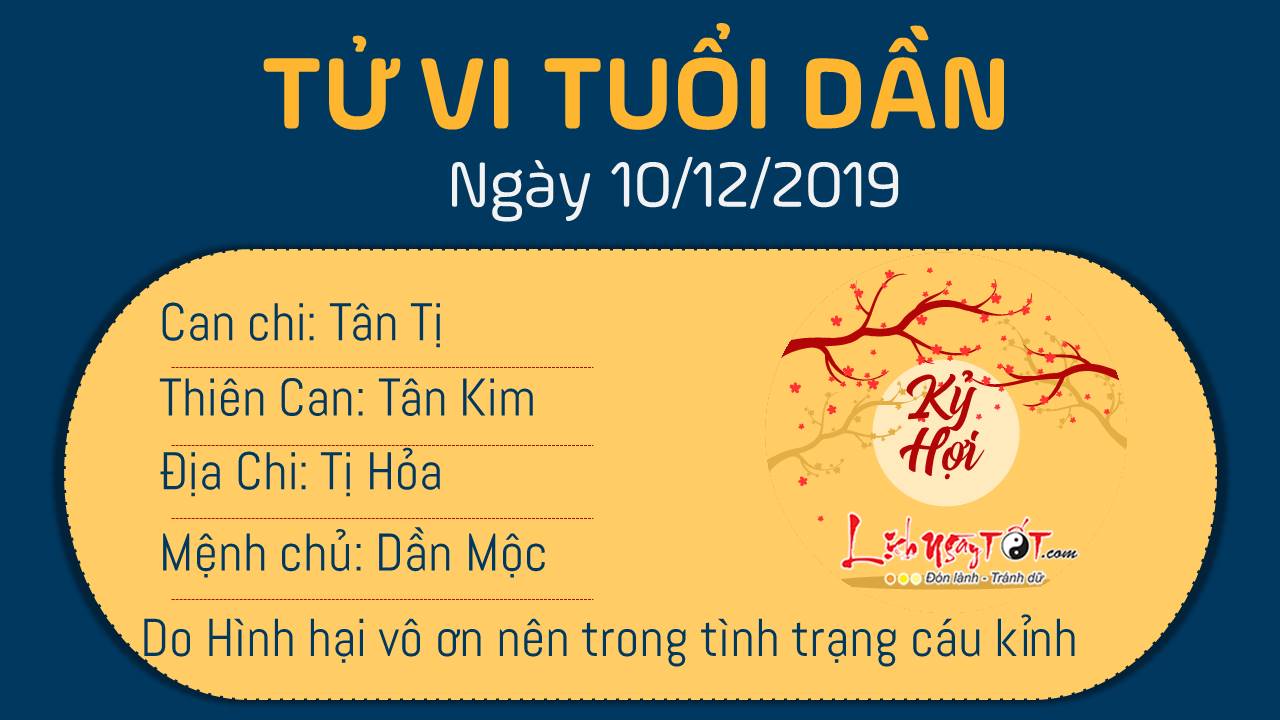 Tử vi thứ 3 ngày 10/12/2019 của 12 con giáp: Mão có tiền, Dần cáu kỉnh - 2 Tử vi thứ 3 ngày 10/12/2019 của 12 con giáp: Mão có tiền, Dần cáu kỉnh - 2