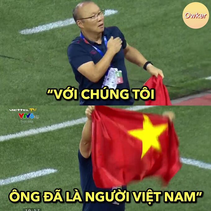 Khoảnh khắc 'cà khịa' trọng tài đi vào lịch sử của thầy Park Hang Seo trở thành nguồn cảm hứng chế ảnh bất tận của cư dân mạng - 23 Khoảnh khắc 'cà khịa' trọng tài đi vào lịch sử của thầy Park Hang Seo trở thành nguồn cảm hứng chế ảnh bất tận của cư dân mạng - 23