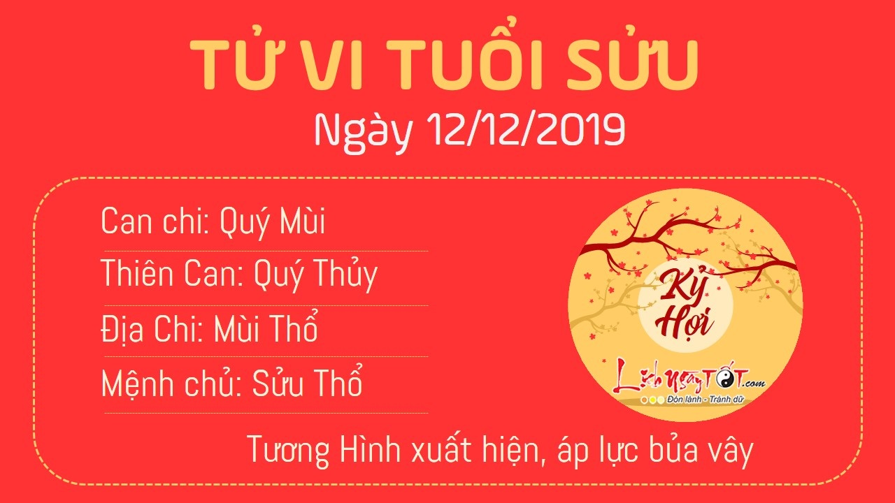 Tử vi thứ 5 ngày 12/12/2019 của 12 con giáp: Tị được Chính Tài độ mệnh, Dần tài lộc sa sút - 1 Tử vi thứ 5 ngày 12/12/2019 của 12 con giáp: Tị được Chính Tài độ mệnh, Dần tài lộc sa sút - 1