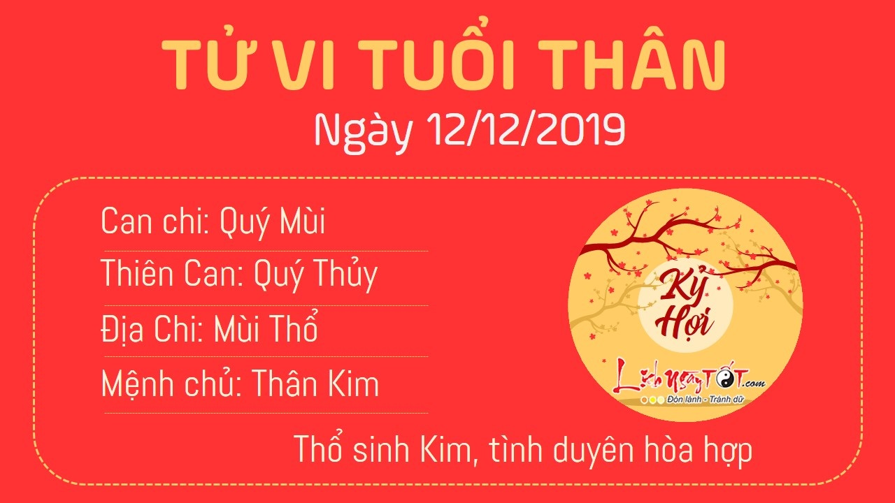 Tử vi thứ 5 ngày 12/12/2019 của 12 con giáp: Tị được Chính Tài độ mệnh, Dần tài lộc sa sút - 8 Tử vi thứ 5 ngày 12/12/2019 của 12 con giáp: Tị được Chính Tài độ mệnh, Dần tài lộc sa sút - 8