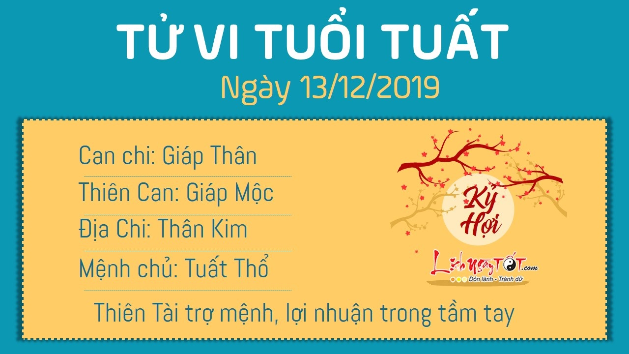 Tử vi thứ 6 ngày 13/12/2019 của 12 con giáp: Sửu tiền bạc dồi dào, Hợi thị phi bủa vây - 10 Tử vi thứ 6 ngày 13/12/2019 của 12 con giáp: Sửu tiền bạc dồi dào, Hợi thị phi bủa vây - 10