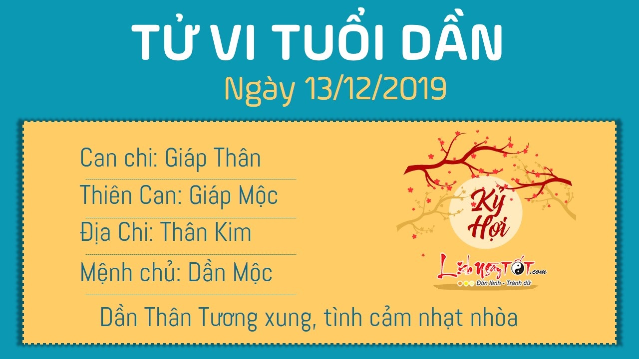 Tử vi thứ 6 ngày 13/12/2019 của 12 con giáp: Sửu tiền bạc dồi dào, Hợi thị phi bủa vây - 2 Tử vi thứ 6 ngày 13/12/2019 của 12 con giáp: Sửu tiền bạc dồi dào, Hợi thị phi bủa vây - 2