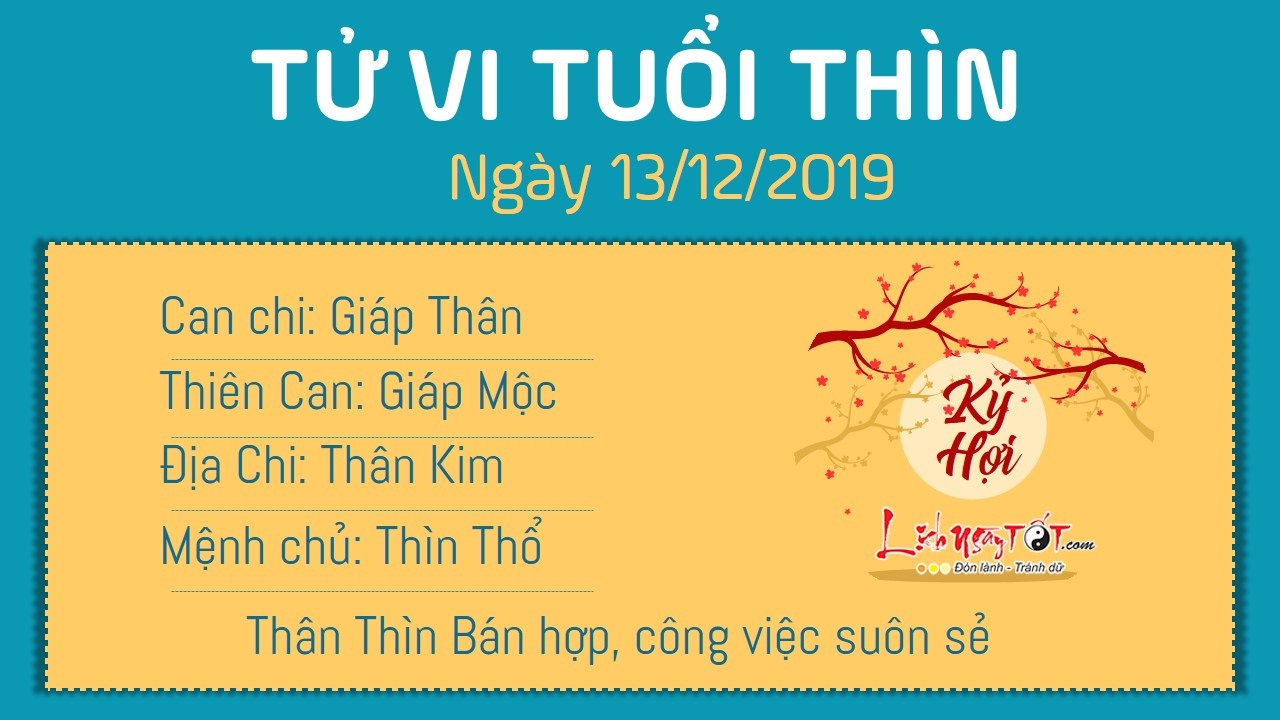 Tử vi thứ 6 ngày 13/12/2019 của 12 con giáp: Sửu tiền bạc dồi dào, Hợi thị phi bủa vây - 4 Tử vi thứ 6 ngày 13/12/2019 của 12 con giáp: Sửu tiền bạc dồi dào, Hợi thị phi bủa vây - 4