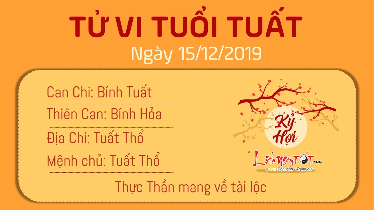 Tử vi Chủ Nhật ngày 15/12/2019 của 12 con giáp: Thìn tài lộc dồi dào, Ngọ mù quáng - 10 Tử vi Chủ Nhật ngày 15/12/2019 của 12 con giáp: Thìn tài lộc dồi dào, Ngọ mù quáng - 10