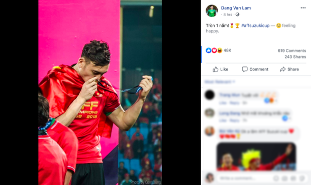 Giữa sóng gió scandal lộ ảnh nóng, Đặng Văn Lâm không hề lên tiếng giải thích mà chỉ có một động thái gây bất ngờ này Giữa sóng gió scandal lộ ảnh nóng, Đặng Văn Lâm không hề lên tiếng giải thích mà chỉ có một động thái gây bất ngờ này