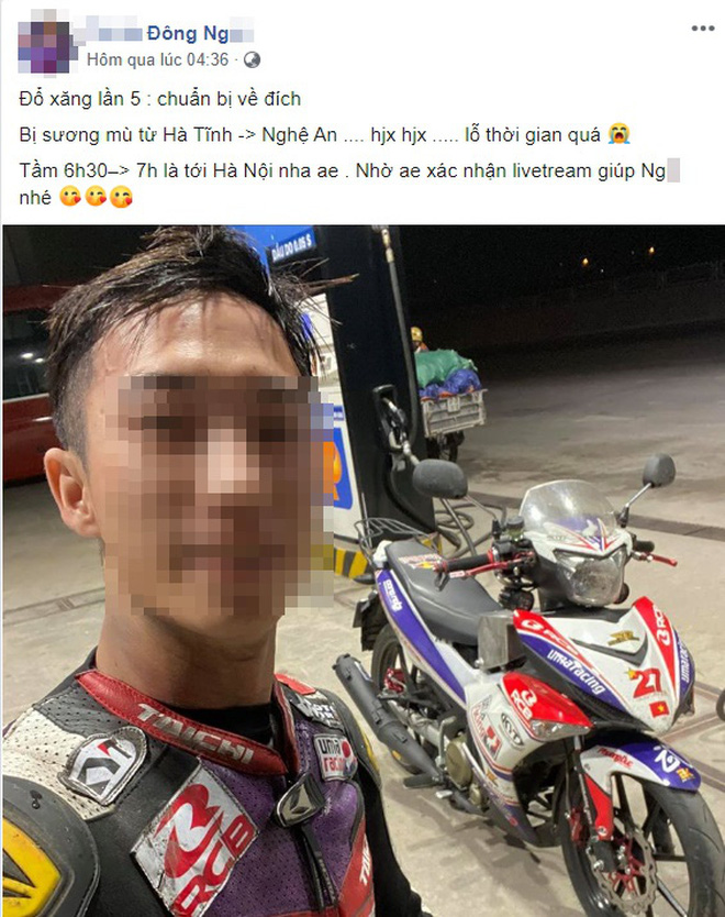 Chạy chặng Sài Gòn - Hà Nội chỉ mất 20 tiếng: 'Phượt thủ' bị dân mạng chỉ trích 'chạy với tốc độ bàn thờ à?' - 2