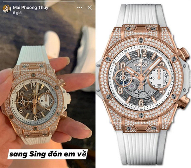 Tự tặng quà Giáng sinh bằng đồng hồ 1,7 tỷ, Mai Phương Thúy khiến fan 'tròn mắt' - 2 Tự tặng quà Giáng sinh bằng đồng hồ 1,7 tỷ, Mai Phương Thúy khiến fan 'tròn mắt' - 2