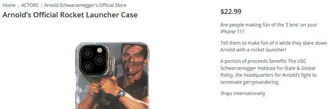 'Kẻ hủy diệt' Arnold Schwarzenegger lấy ảnh bị chế làm ốp lưng cho iPhone 11 - 2 'Kẻ hủy diệt' Arnold Schwarzenegger lấy ảnh bị chế làm ốp lưng cho iPhone 11 - 2