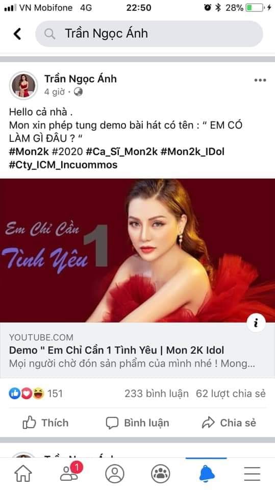 Sau màn bênh vực mẹ con K-ICM lộ liễu, Mon 2k lại khiến dân mạng phẫn nộ khi khoe sắp làm ca sĩ cho công ty ICM - 2 Sau màn bênh vực mẹ con K-ICM lộ liễu, Mon 2k lại khiến dân mạng phẫn nộ khi khoe sắp làm ca sĩ cho công ty ICM - 2