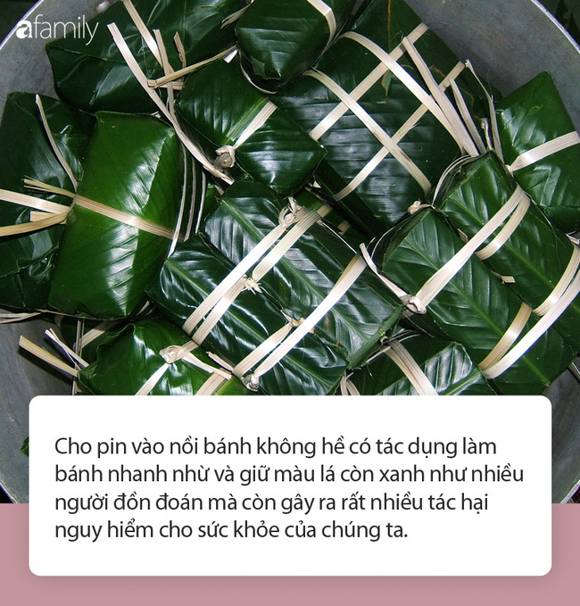 Hiểm họa từ món bánh chưng luộc bằng nước pin, làm sao để chọn bánh chưng ngon an toàn? - 1 Hiểm họa từ món bánh chưng luộc bằng nước pin, làm sao để chọn bánh chưng ngon an toàn? - 1