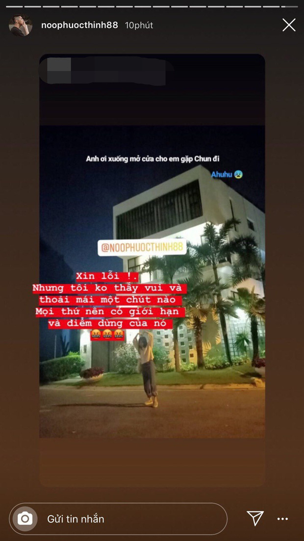 Nối tiếng thân thiện, gần gũi với người hâm mộ, Noo Phước Thịnh vẫn không tránh khỏi bức xúc khi bị fan cuồng tới tận nhà check in giữa đêm - 6 Nối tiếng thân thiện, gần gũi với người hâm mộ, Noo Phước Thịnh vẫn không tránh khỏi bức xúc khi bị fan cuồng tới tận nhà check in giữa đêm - 6