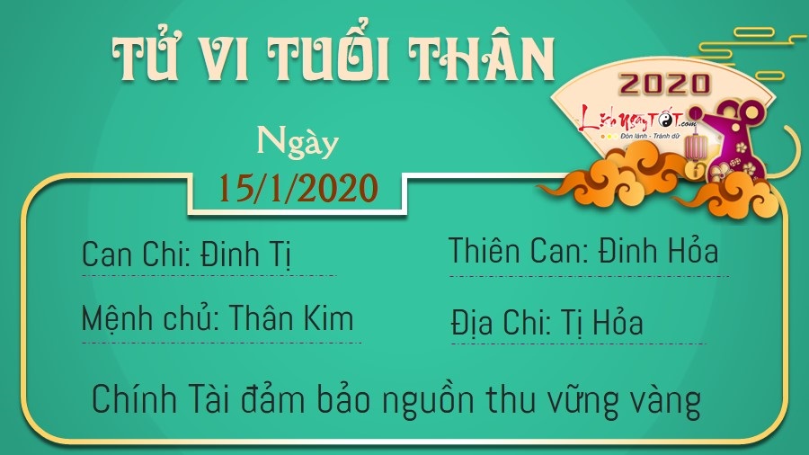 Tử vi thứ 4 ngày 15/01/2020 của 12 con giáp: Sửu tiền bạc dồi dào, Tý gặp tiểu nhân - 8 Tử vi thứ 4 ngày 15/01/2020 của 12 con giáp: Sửu tiền bạc dồi dào, Tý gặp tiểu nhân - 8