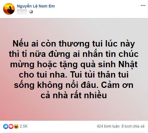 Nam Em khẳng định chỉ coi Quốc Bảo là 'chị em bạn dì', trách dân mạng không phân biệt được đúng sai nhưng lại bị mắng ngược - 2 Nam Em khẳng định chỉ coi Quốc Bảo là 'chị em bạn dì', trách dân mạng không phân biệt được đúng sai nhưng lại bị mắng ngược - 2