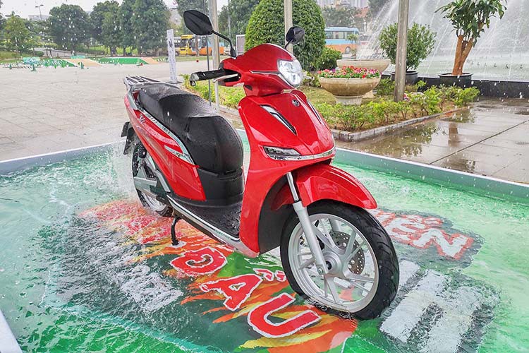 Pega trình làng mẫu xe máy điện mới, cạnh tranh trực tiếp với Honda SH - 2 Pega trình làng mẫu xe máy điện mới, cạnh tranh trực tiếp với Honda SH - 2