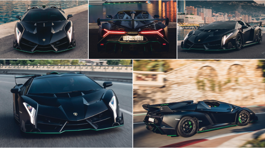 Lamborghini Veneno Roadster siêu hiếm giá 5,6 triệu USD Lamborghini Veneno Roadster siêu hiếm giá 5,6 triệu USD