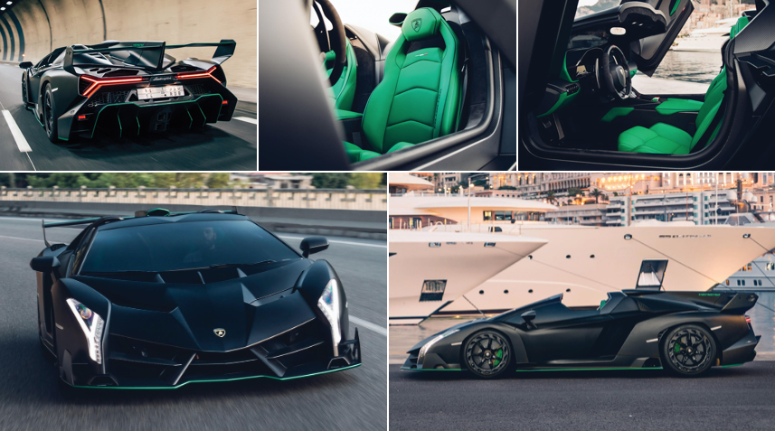 Lamborghini Veneno Roadster siêu hiếm giá 5,6 triệu USD - 2 Lamborghini Veneno Roadster siêu hiếm giá 5,6 triệu USD - 2