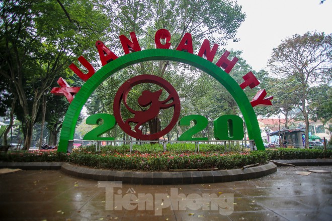 Đường phố Hà Nội trang hoàng đón Tết Canh Tý 2020 - 11 Đường phố Hà Nội trang hoàng đón Tết Canh Tý 2020 - 11