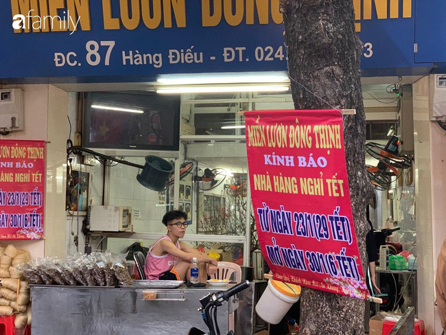Lịch nghỉ Tết của những hàng ăn nổi tiếng ở Hà Nội: Phở Bát Đàn đóng cửa đến tận ngày Rằm, cháo sườn sụn Lý Quốc Sư mở xuyên Tết - 7 Lịch nghỉ Tết của những hàng ăn nổi tiếng ở Hà Nội: Phở Bát Đàn đóng cửa đến tận ngày Rằm, cháo sườn sụn Lý Quốc Sư mở xuyên Tết - 7