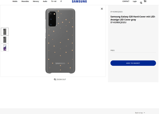 Galaxy S20 lộ diện, có khả năng chụp ảnh từ 3 camera sau cùng lúc Galaxy S20 lộ diện, có khả năng chụp ảnh từ 3 camera sau cùng lúc