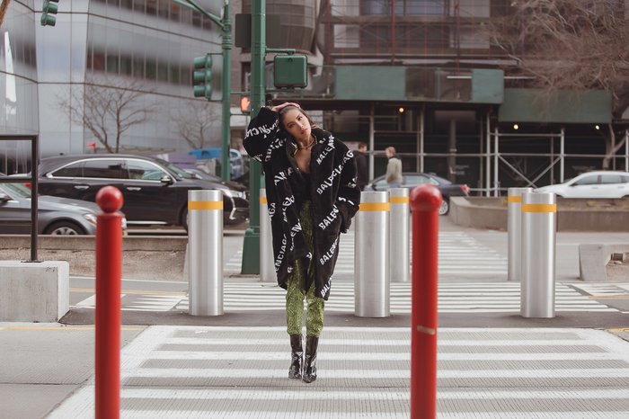 Minh Tú khoe phong cách thời trang cực ngầu tại New York Fashion Week - 5 Minh Tú khoe phong cách thời trang cực ngầu tại New York Fashion Week - 5