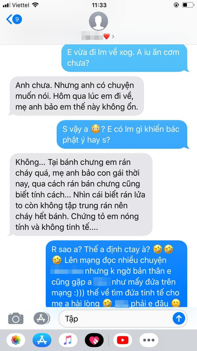 Nấu cả buổi mới được mâm cơm mà bị mẹ người yêu phán ngay 'không tinh tế' chỉ vì một lỗi nhỏ, cô gái phản bác lại và bất ngờ nhận được đánh giá này từ cư dân mạng - 2 Nấu cả buổi mới được mâm cơm mà bị mẹ người yêu phán ngay 'không tinh tế' chỉ vì một lỗi nhỏ, cô gái phản bác lại và bất ngờ nhận được đánh giá này từ cư dân mạng - 2