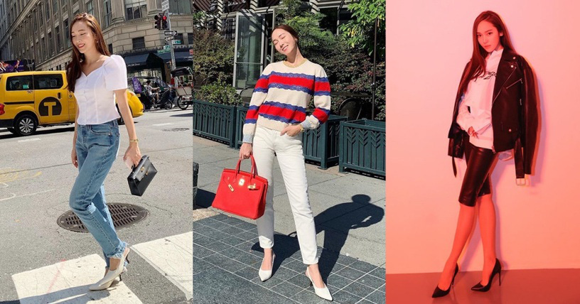 Kỹ năng chọn giày của Jessica khiến ai nấy đều bái phục: Cao có met 6 mà nhìn không thua gì met 7 - 1 Kỹ năng chọn giày của Jessica khiến ai nấy đều bái phục: Cao có met 6 mà nhìn không thua gì met 7 - 1