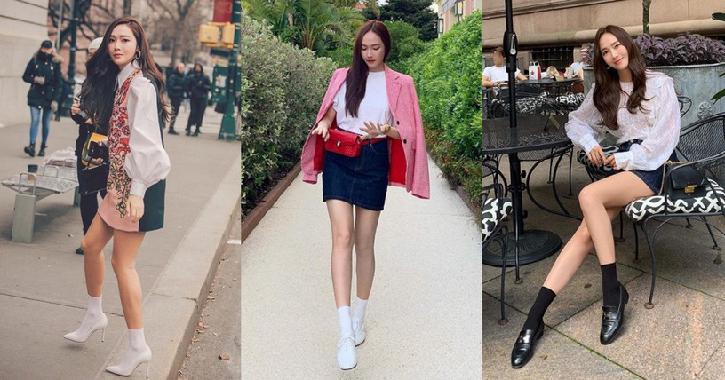 Kỹ năng chọn giày của Jessica khiến ai nấy đều bái phục: Cao có met 6 mà nhìn không thua gì met 7 - 3 Kỹ năng chọn giày của Jessica khiến ai nấy đều bái phục: Cao có met 6 mà nhìn không thua gì met 7 - 3