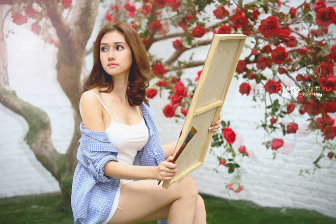 Loạt ảnh bikini nóng bỏng của 'chị Mận' trong phim 'Cô gái nhà người ta' - 1 Loạt ảnh bikini nóng bỏng của 'chị Mận' trong phim 'Cô gái nhà người ta' - 1