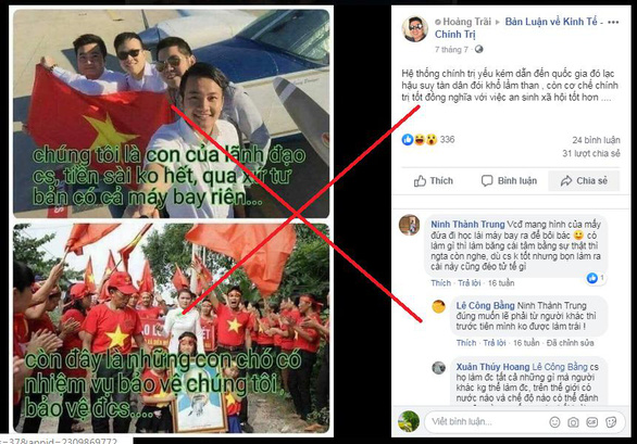 Hai thanh niên trả giá vì đăng, chia sẻ 189 bài viết xuyên tạc trên Facebook Hai thanh niên trả giá vì đăng, chia sẻ 189 bài viết xuyên tạc trên Facebook