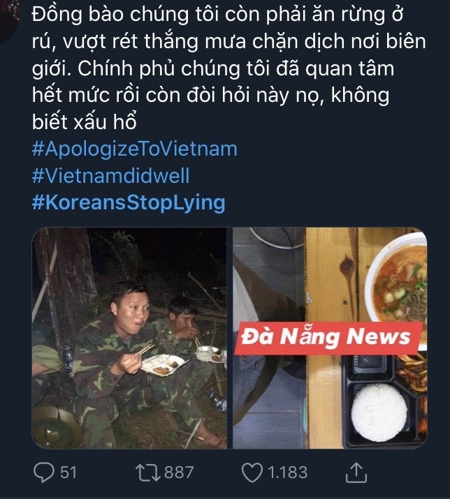 Hạ gục BTS, hashtag #XinlỗiViệtNam thống trị Twitter - 12 Hạ gục BTS, hashtag #XinlỗiViệtNam thống trị Twitter - 12