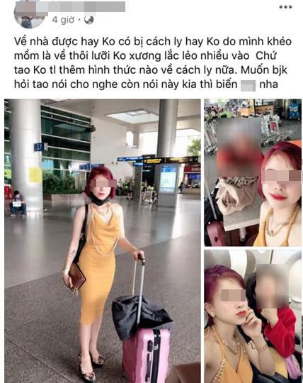 Gái xinh từ tâm dịch Daegu về Việt Nam nhưng lại trốn cách ly, còn tự hào khoe 'thành tích' lên trang cá nhân khiến dân mạng sôi sục Gái xinh từ tâm dịch Daegu về Việt Nam nhưng lại trốn cách ly, còn tự hào khoe 'thành tích' lên trang cá nhân khiến dân mạng sôi sục