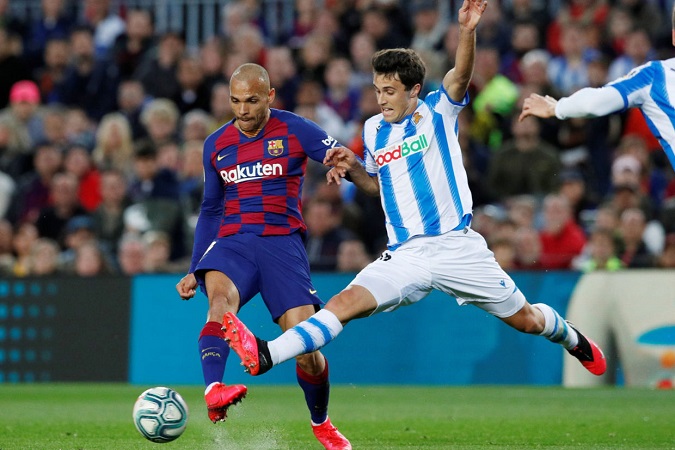 Messi tỏa sáng giúp Barca đánh chiếm ngôi đầu của Real Madrid Messi tỏa sáng giúp Barca đánh chiếm ngôi đầu của Real Madrid