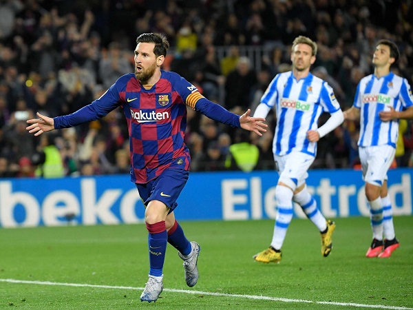 Messi tỏa sáng giúp Barca đánh chiếm ngôi đầu của Real Madrid - 1 Messi tỏa sáng giúp Barca đánh chiếm ngôi đầu của Real Madrid - 1