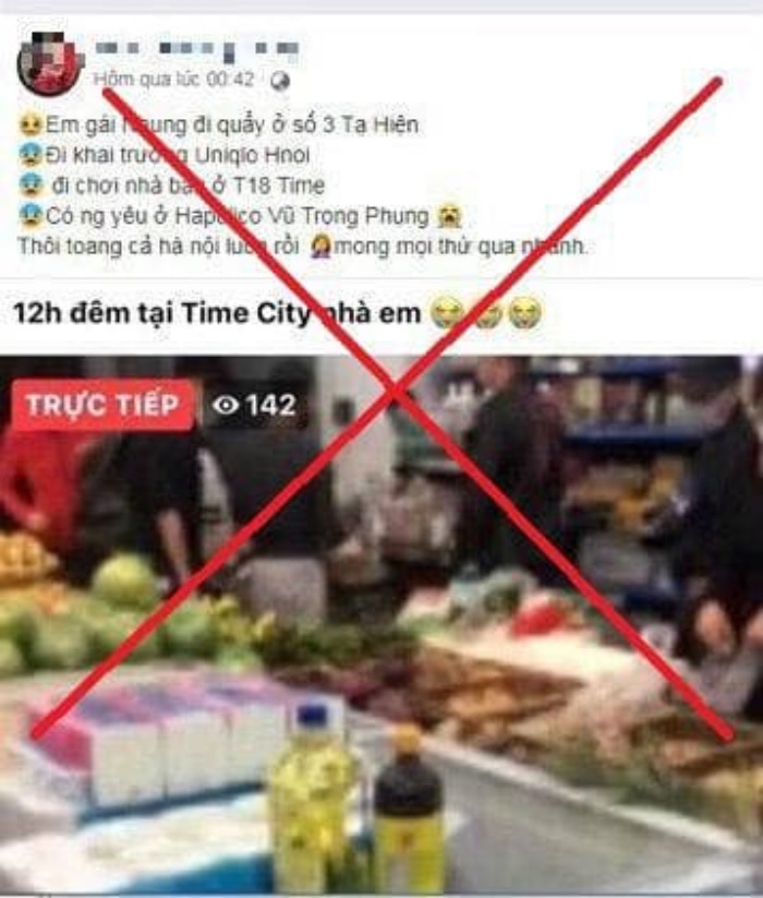 Tung tin 'ca nhiễm COVID-19 ở Trúc Bạch dự khai trương Uniqlo', hai người phụ nữ bị triệu tập - 1 Tung tin 'ca nhiễm COVID-19 ở Trúc Bạch dự khai trương Uniqlo', hai người phụ nữ bị triệu tập - 1