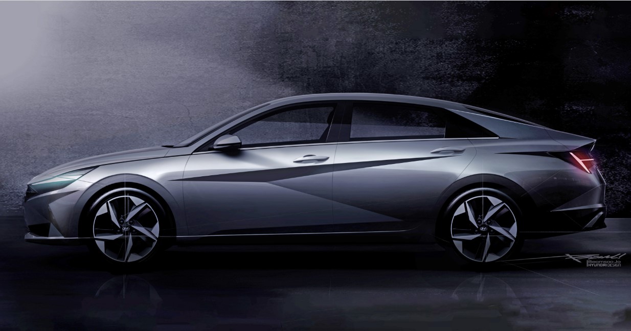 Hyundai Elantra 2021 bất ngờ lộ diện trước ngày ra mắt - 1 Hyundai Elantra 2021 bất ngờ lộ diện trước ngày ra mắt - 1