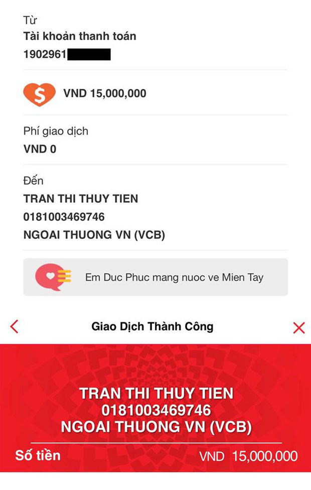 HOT: Thủy Tiên nhận được hơn 6 tỷ đồng để hỗ trợ bà con miền Tây đối phó với hạn mặn chỉ sau 39 giờ kêu gọi - 1 HOT: Thủy Tiên nhận được hơn 6 tỷ đồng để hỗ trợ bà con miền Tây đối phó với hạn mặn chỉ sau 39 giờ kêu gọi - 1