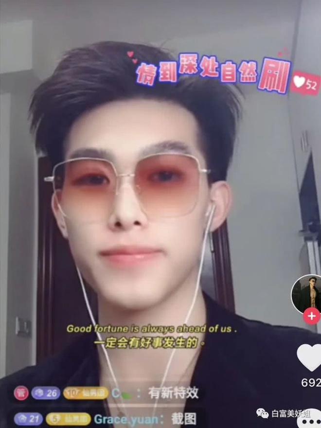Đang livestream bị lỗi filter làm đẹp, hotboy 'bản sao Đặng Luân' bị cộng đồng mạng ném đá dữ dội - 2 Đang livestream bị lỗi filter làm đẹp, hotboy 'bản sao Đặng Luân' bị cộng đồng mạng ném đá dữ dội - 2