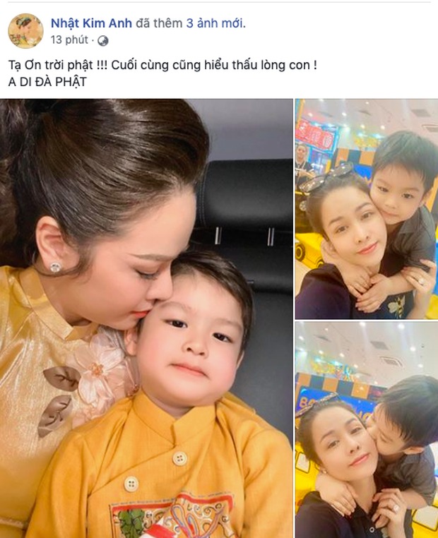 Nhật Kim Anh chính thức thắng kiện, bật khóc khi giành được quyền nuôi con sau thời gian dài đấu tranh với chồng cũ Nhật Kim Anh chính thức thắng kiện, bật khóc khi giành được quyền nuôi con sau thời gian dài đấu tranh với chồng cũ