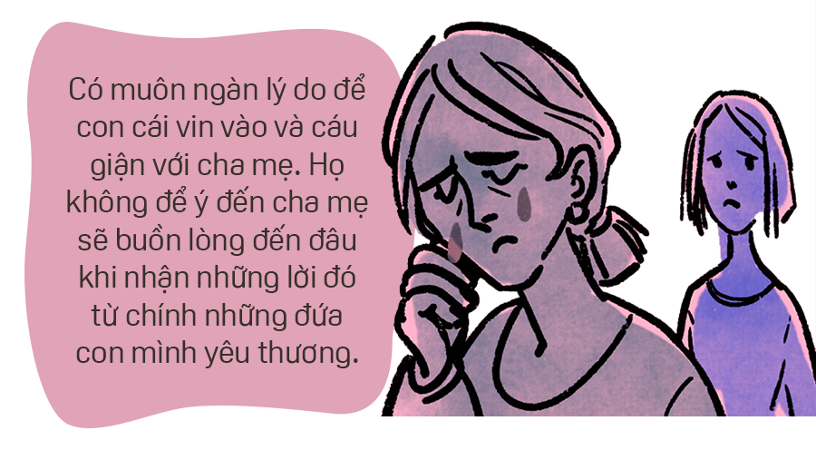 Những đứa con 'quát quàng quạc' vào mặt cha mẹ: Sao có thể giận dữ, phũ phàng với yêu thương? - 2 Những đứa con 'quát quàng quạc' vào mặt cha mẹ: Sao có thể giận dữ, phũ phàng với yêu thương? - 2