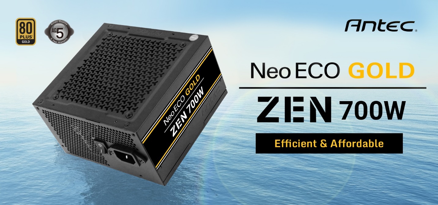 PSU Antec NE700G ZEN EC: Sự lựa chọn tuyệt vời và giá cá phải chăng PSU Antec NE700G ZEN EC: Sự lựa chọn tuyệt vời và giá cá phải chăng