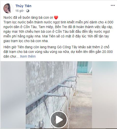 Thủy Tiên tiết lộ lý do không ghi tên mình trên bảng cảm ơn dù vất vả kêu gọi 13 tỷ đồng giúp hàng nghìn người dân miền Tây những ngày qua Thủy Tiên tiết lộ lý do không ghi tên mình trên bảng cảm ơn dù vất vả kêu gọi 13 tỷ đồng giúp hàng nghìn người dân miền Tây những ngày qua