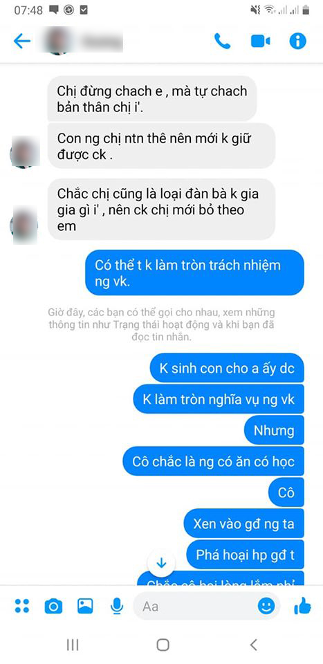Đã cướp chồng, con giáp thứ 13 còn ngang nhiên thách thức 'chính cung': Làm gia đình người khác tan nát là niềm vui, giỏi thì đi mà giữ chồng - 1 Đã cướp chồng, con giáp thứ 13 còn ngang nhiên thách thức 'chính cung': Làm gia đình người khác tan nát là niềm vui, giỏi thì đi mà giữ chồng - 1