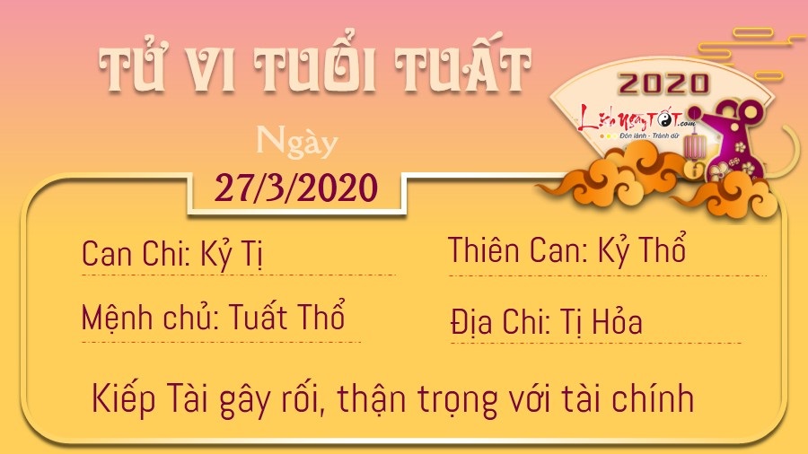 Tử vi thứ 6 ngày 27/03/2020 của 12 con giáp: Dậu thăng tiến, Mão gặp tiểu nhân - 10 Tử vi thứ 6 ngày 27/03/2020 của 12 con giáp: Dậu thăng tiến, Mão gặp tiểu nhân - 10